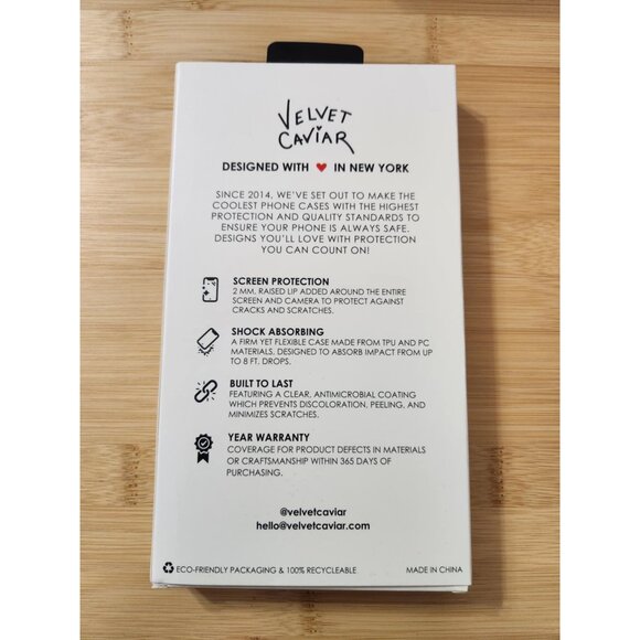 Velvet Caviar Holiday Gingerbread Clear Samsung Galaxy S22 Ultra Phone Case - Picture 4 of 4